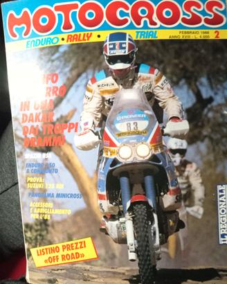 Rivista MOTOCROSS numero 2 del 1988