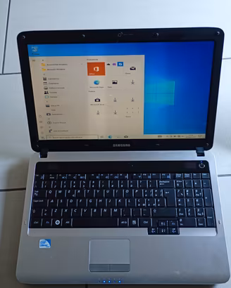 Notebook  Samsung Windows 10 hard disk 500 Ram 4Gb