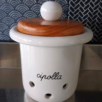 Barattolo ceramica Rometti