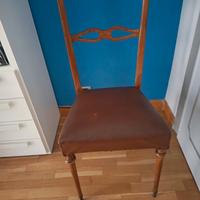 4 sedie vintage anni 1960