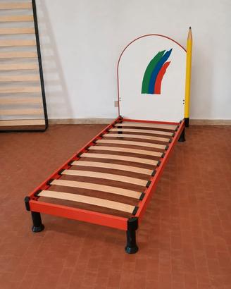 LETTO SINGOLO PER BAMBINI – DESIGN ORIGINALE E COL