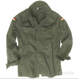 Giacca Moleskin BW in verde oliva