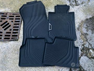 Set 4 tappeti originali gomma bmw serie 3