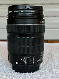 Canon obiettivo Zoom Canon EF-S 18-135 IS  STM