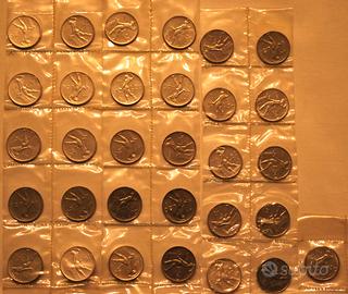 SERIE QUASI COMPLETA LIRE 50 (COMPRESA 1958 RARA)