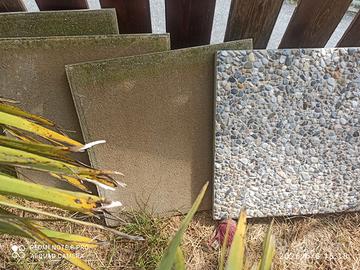 4 piastrelle per ombrellone 4x4 misura 0.50x0.50