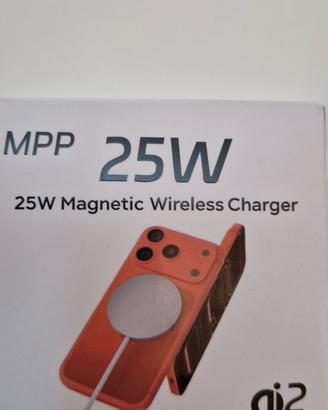 NUOVA CARICABATTERIE WIRELESS MAGNETICO  25W