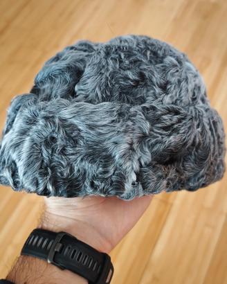 Cappello vintage in pelliccia Astrakan / Karakul g