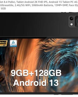 Tablet Doogee T20 mini - 8.4 Lte