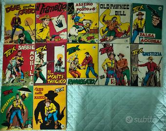 12 Fumetti di TEX dal 1964 al 1973