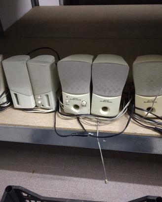 Casse audio con jack aux PC TV cellulare