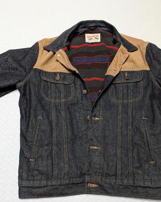 Lee giubbotto di jeans imbottito da uomo 