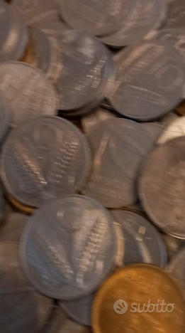 Monete da 10 20 e 5 lire, usato usato  Lecce