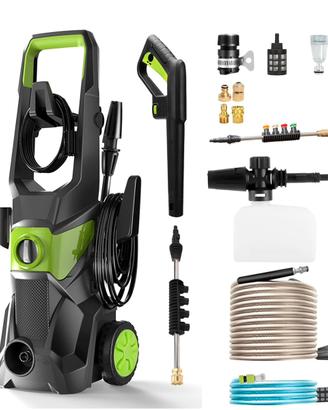 Idropulitrice elettrica con accessori