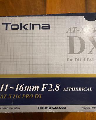 Tokina AT-X Pro DX 11-16 f/2.8 Nikon