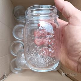 15 vasetti in vetro da 500 gr Bormioli Rocco