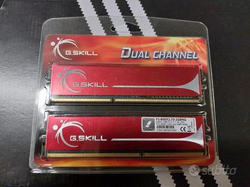 Ram G.SKILL DDR3-1066 CL7-7-7 1.50V
2GB (2x1GB)