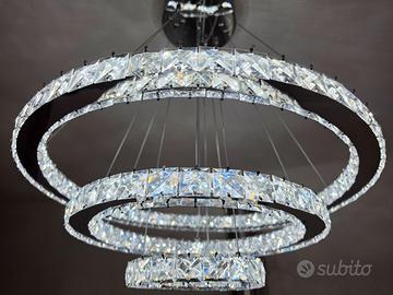 Lampadario cristallo brillante NUOVO