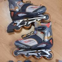 pattini il linea 36-40 Rollerblade e protezioni