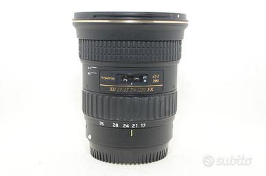 TOKINA SD 17-35/4 (IF) FX per Canon