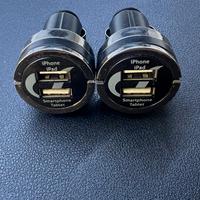 2 Caricabatteria Da Auto Cellularline Mod. CA5042