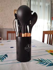 set servizio di mestoli in silicone