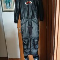 tuta dividibile mtech e stivali alpinestrar