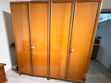 Armadio vintage 4 ante
