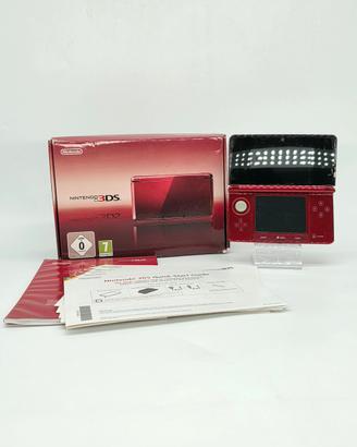 Nintendo 3DS Flare Red Console Boxata Completa1472