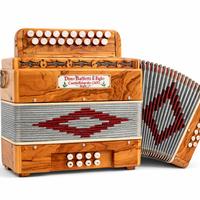 🎶 Organetto Dino Baffetti 8 bassi ULIVO – nuovo