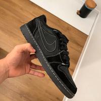 Jordan 1 Retro Low OG SP Travis Scott Black EU43