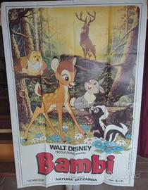 manifesto bambi originale