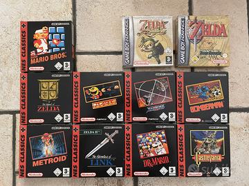 Nintendo Game Boy Advance SP + Giochi NES Classic