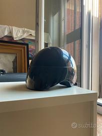 casco Jet nero lucido taglia M