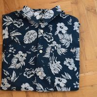 Camicia uomo Hawaiana #originale# jack & Jones#blu