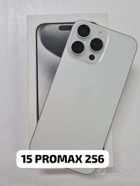 APPLE IPHONE 15 PRO MAX 256GB WHITE TITANIUM 