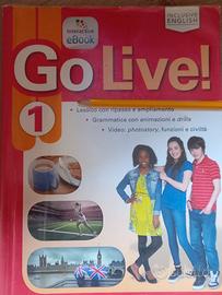 Libro inglese scuola media GO LIVE 1