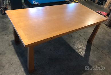 Tavolo 200x100 estensibile in rovere massiccio