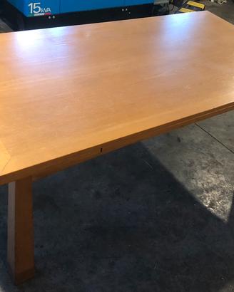 Tavolo 200x100 estensibile in rovere massiccio