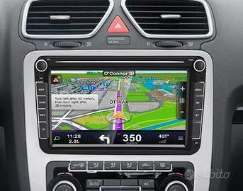 autoradio touchscreen per golf turan passat