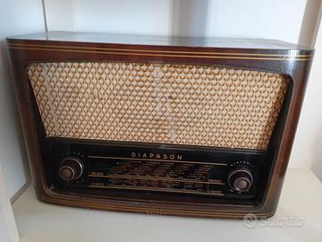 radio d'epoca Diapason non funzionante