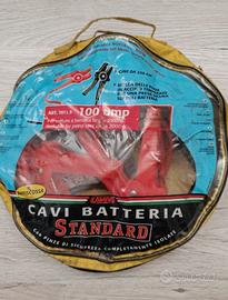 Cavi auto moto furgone  batteria 2,5 metri 