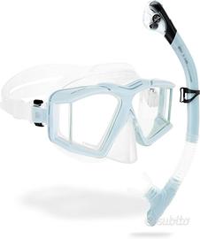 Cressi Maschera e boccaglio visione panoramica