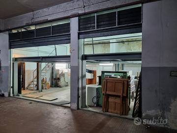 Box condominiale con soppalco in V del Rotolo