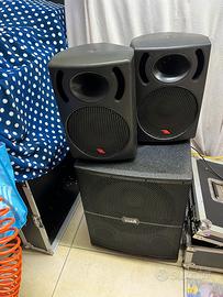 Impianto Proel 2 NEXT 8 + 2 SUB INDIAN STAGE S115A