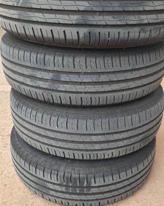 4 pneumatici con cerchioni misura 165/70r 14
