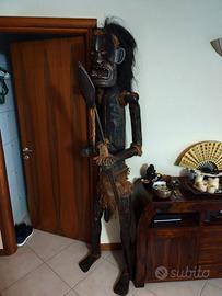 Statue tribali in legno