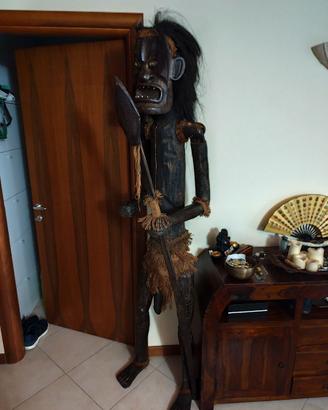 Statue tribali in legno