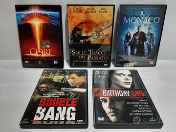 5 film in DVD - Birthday girl - Il Monaco