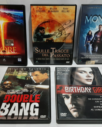 5 film in DVD - Birthday girl - Il Monaco